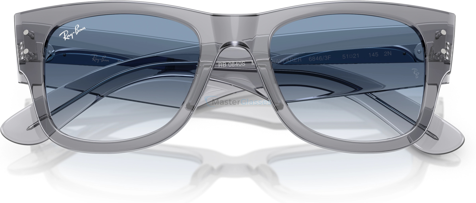 �������������� ���� Ray-Ban MEGA WAYFARER RB0840S 68463F Grey