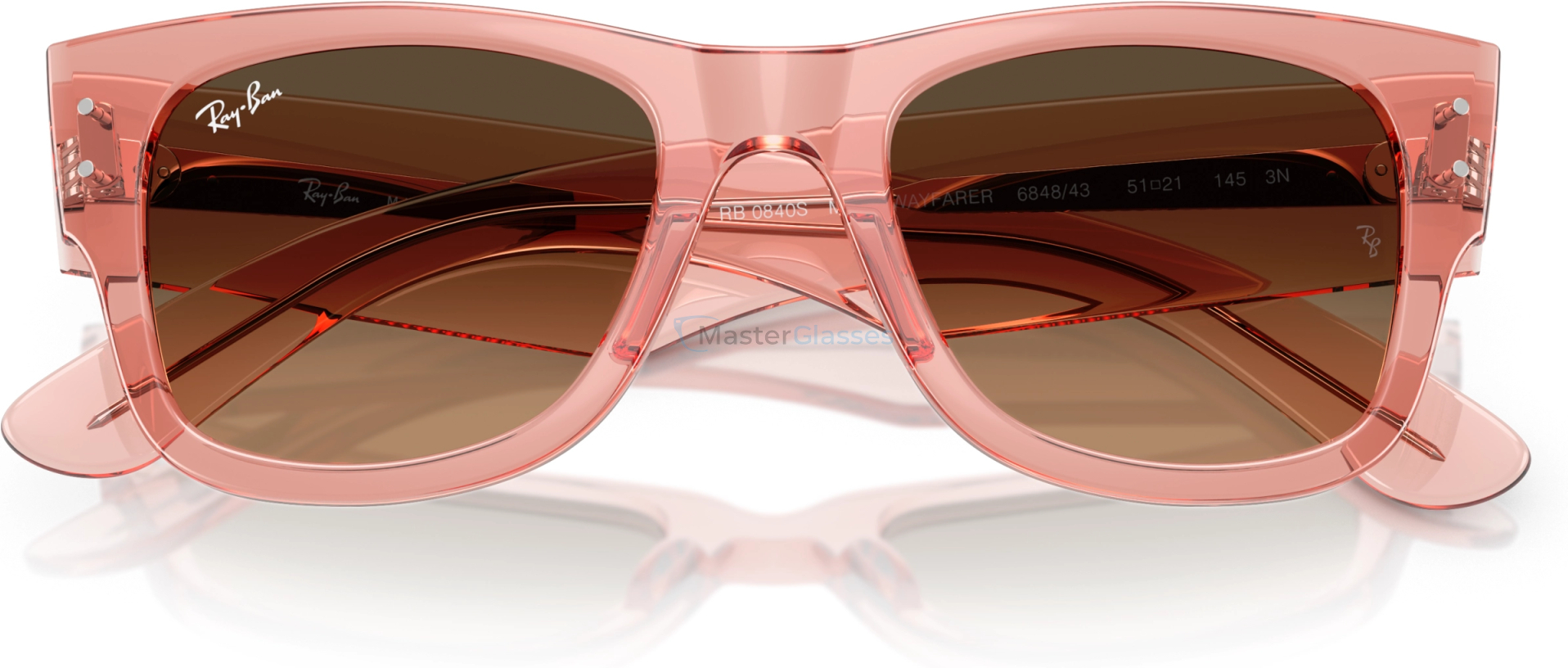 �������������� ���� Ray-Ban MEGA WAYFARER RB0840S 684843 Pink