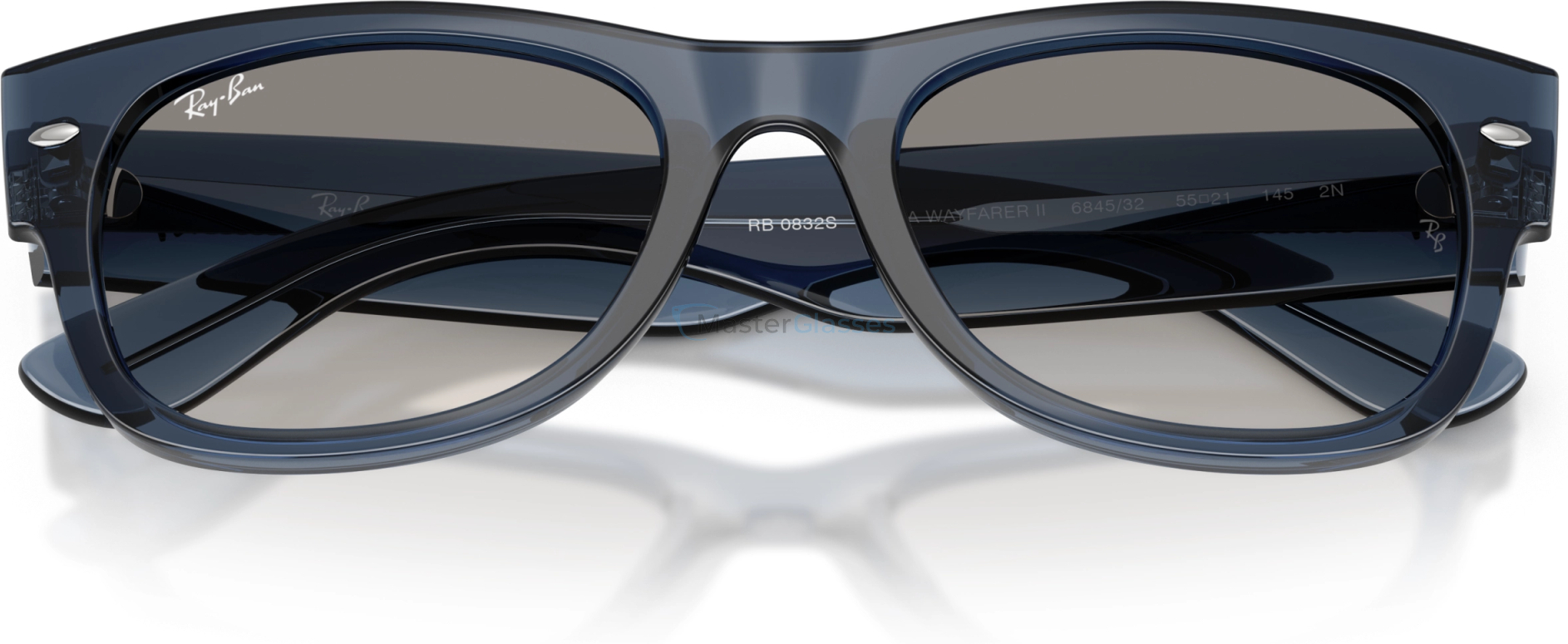 �������������� ���� Ray-Ban MEGA WAYFARER II RB0832S 684532 Blue