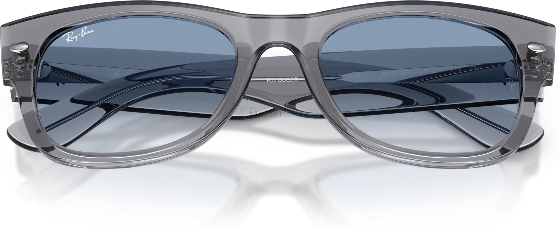 �������������� ���� Ray-Ban MEGA WAYFARER II RB0832S 68463F Grey