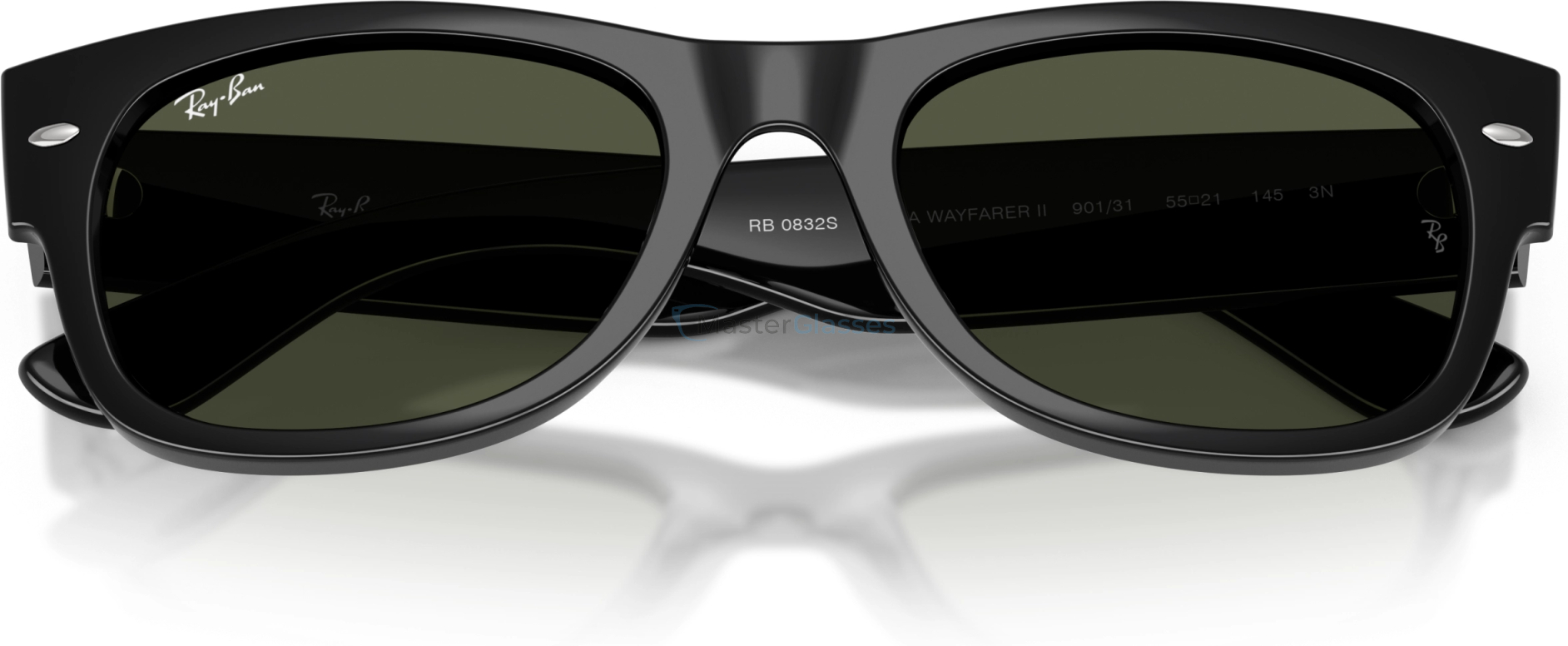 �������������� ���� Ray-Ban MEGA WAYFARER II RB0832S 901/31 Black