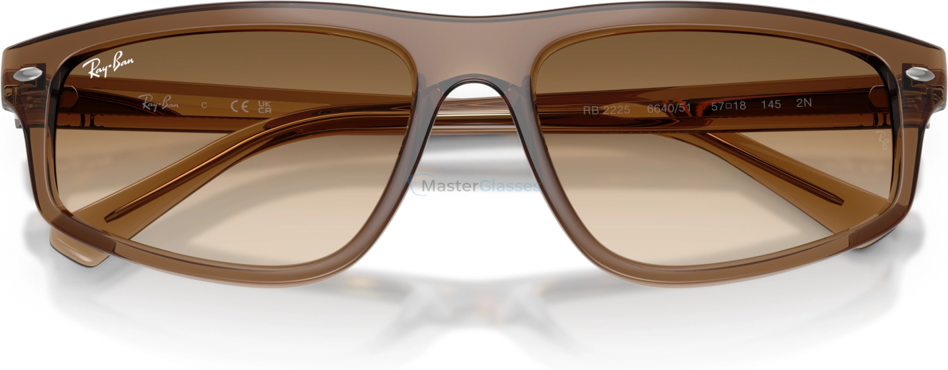 �������������� ���� Ray-Ban RB2225 664051 Brown