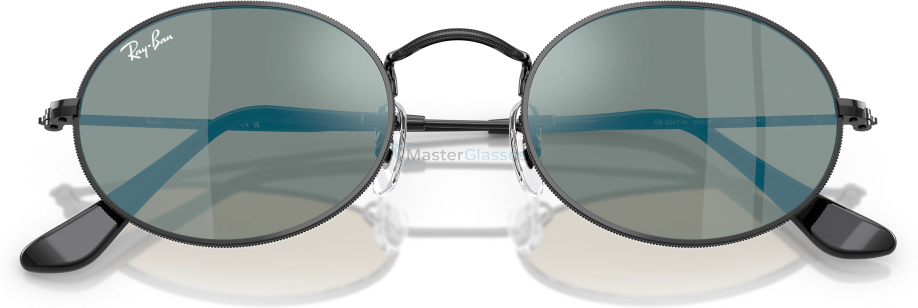 �������������� ���� Ray-Ban OVAL RB3547N 002/8O Black