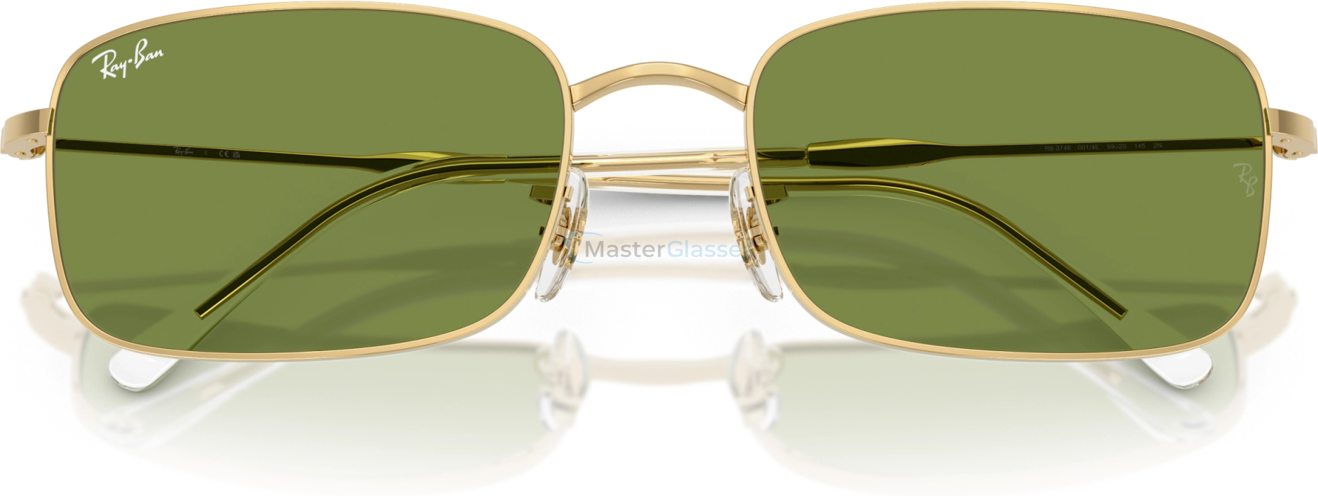 Солнцезащитные очки Ray-Ban RB3746 001/4E Gold