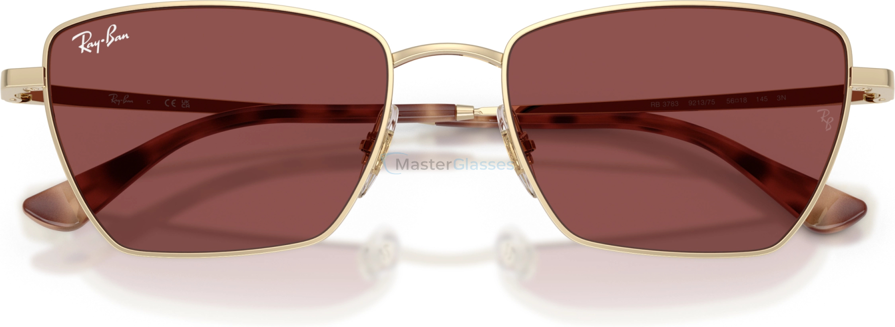 Солнцезащитные очки Ray-Ban RB3783 921375 Gold