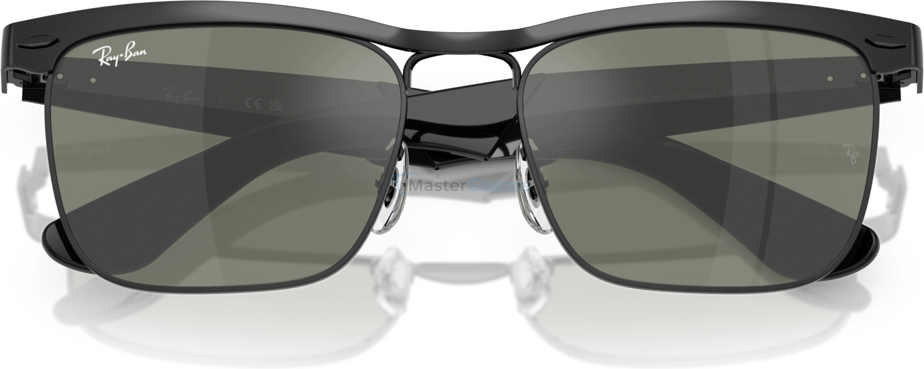 Солнцезащитные очки Ray-Ban WAYFARER DELUXE RB3875 002/39 Black