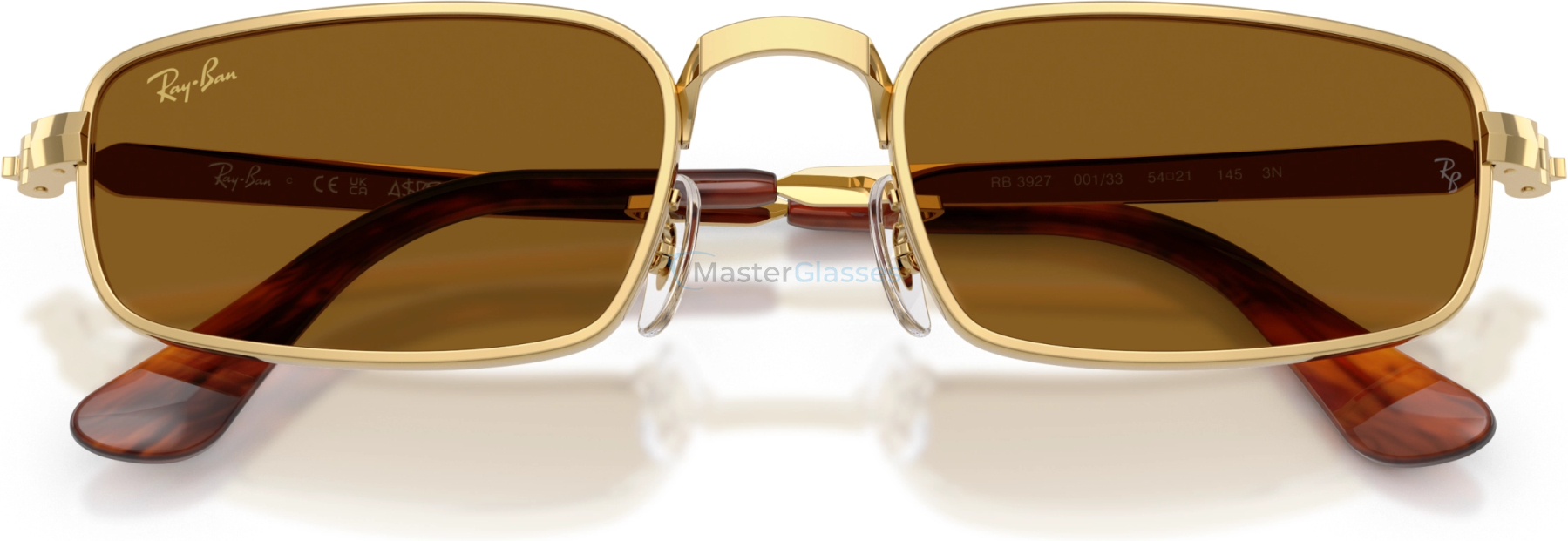 Солнцезащитные очки Ray-Ban RB3927 001/33 Gold