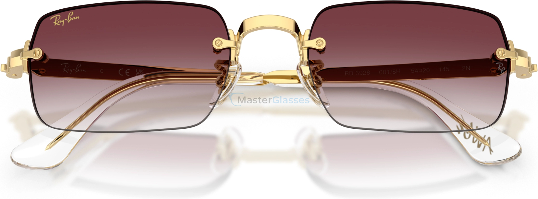 �������������� ���� Ray-Ban RB3928 001/8H Gold