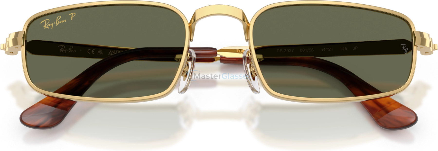 Солнцезащитные очки Ray-Ban RB3927 001/58 Gold