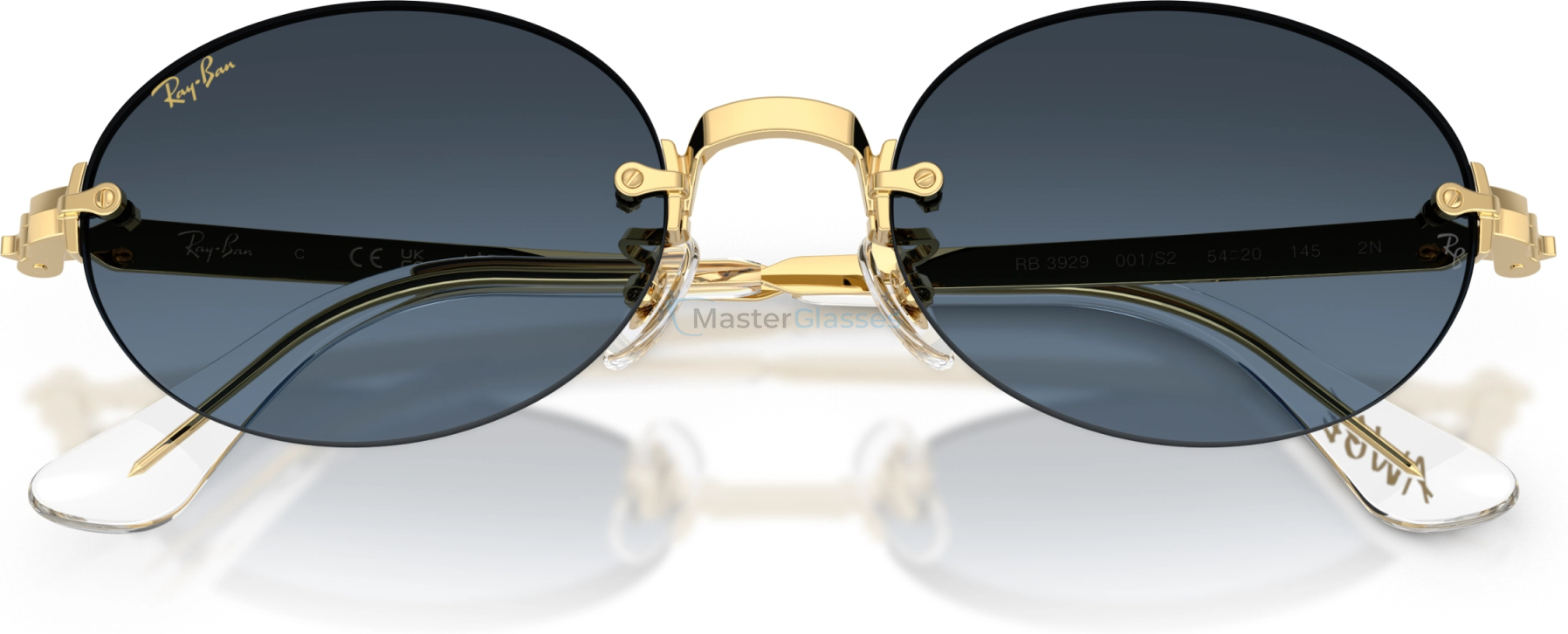 �������������� ���� Ray-Ban RB3929 001/S2 Gold