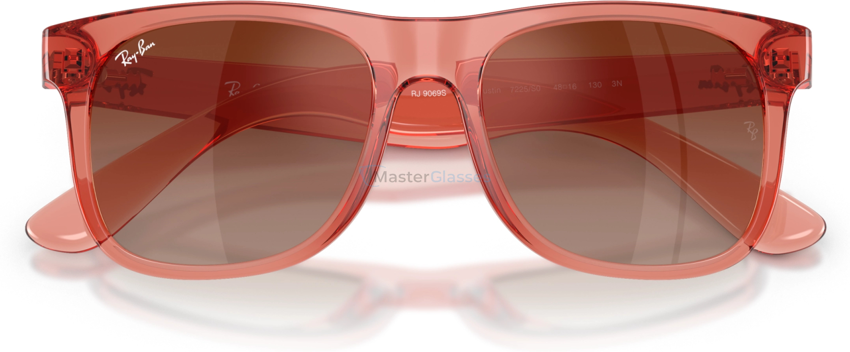 ������� �������������� ���� Ray-Ban JUNIOR JUSTIN RJ9069S 7225S0 Red