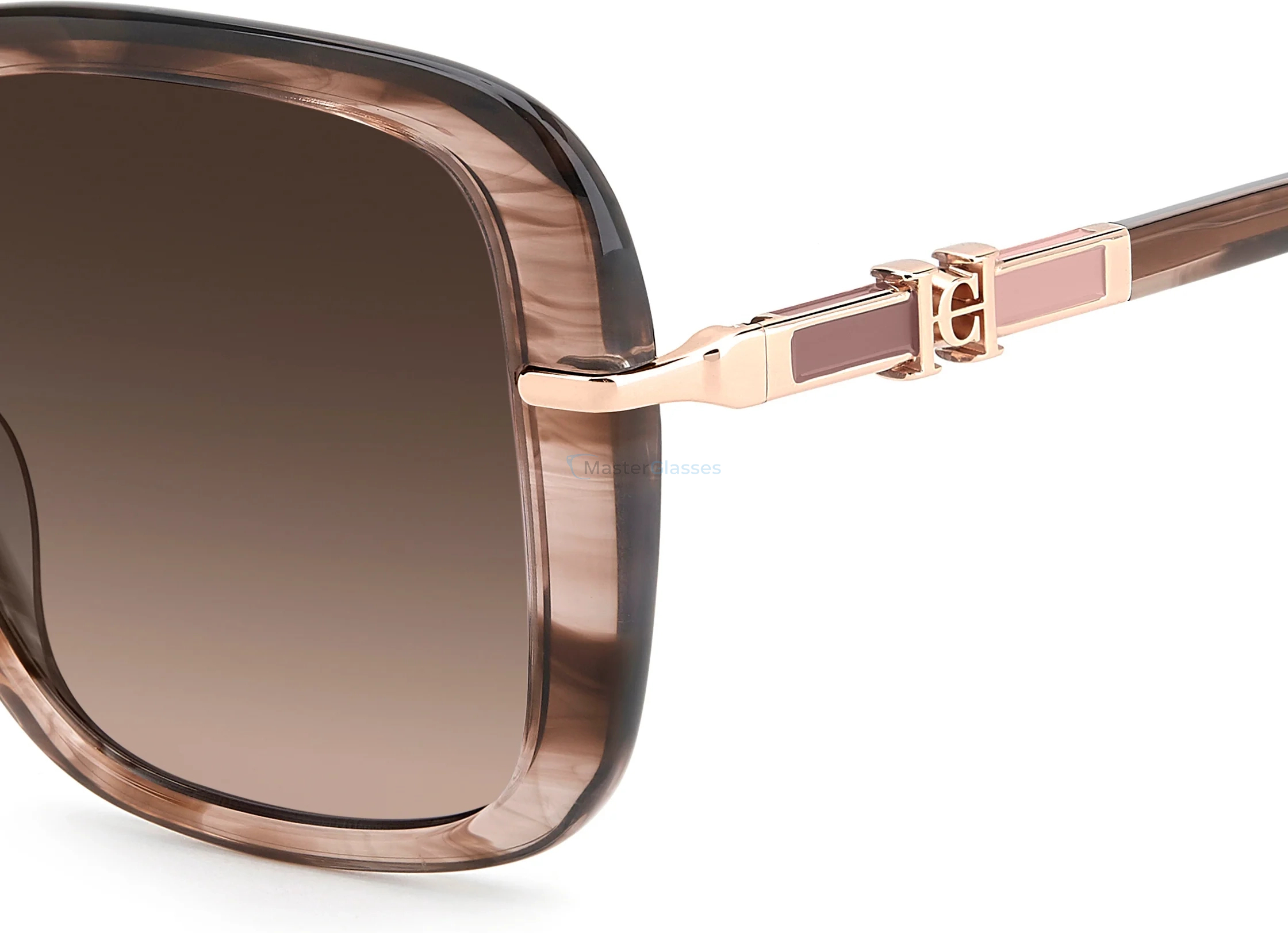 �������������� ���� CAROLINA HERRERA HER 0380/G/S EX4 Brown Horn