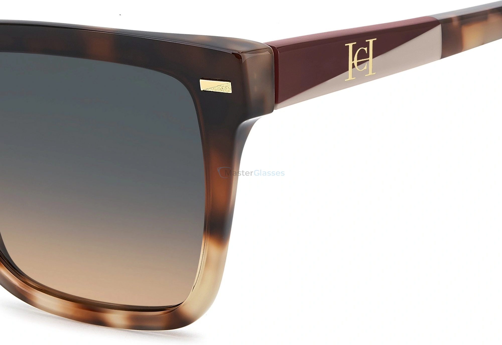 �������������� ���� CAROLINA HERRERA HER 0361/S 3ZK Burgundy Havana Gold