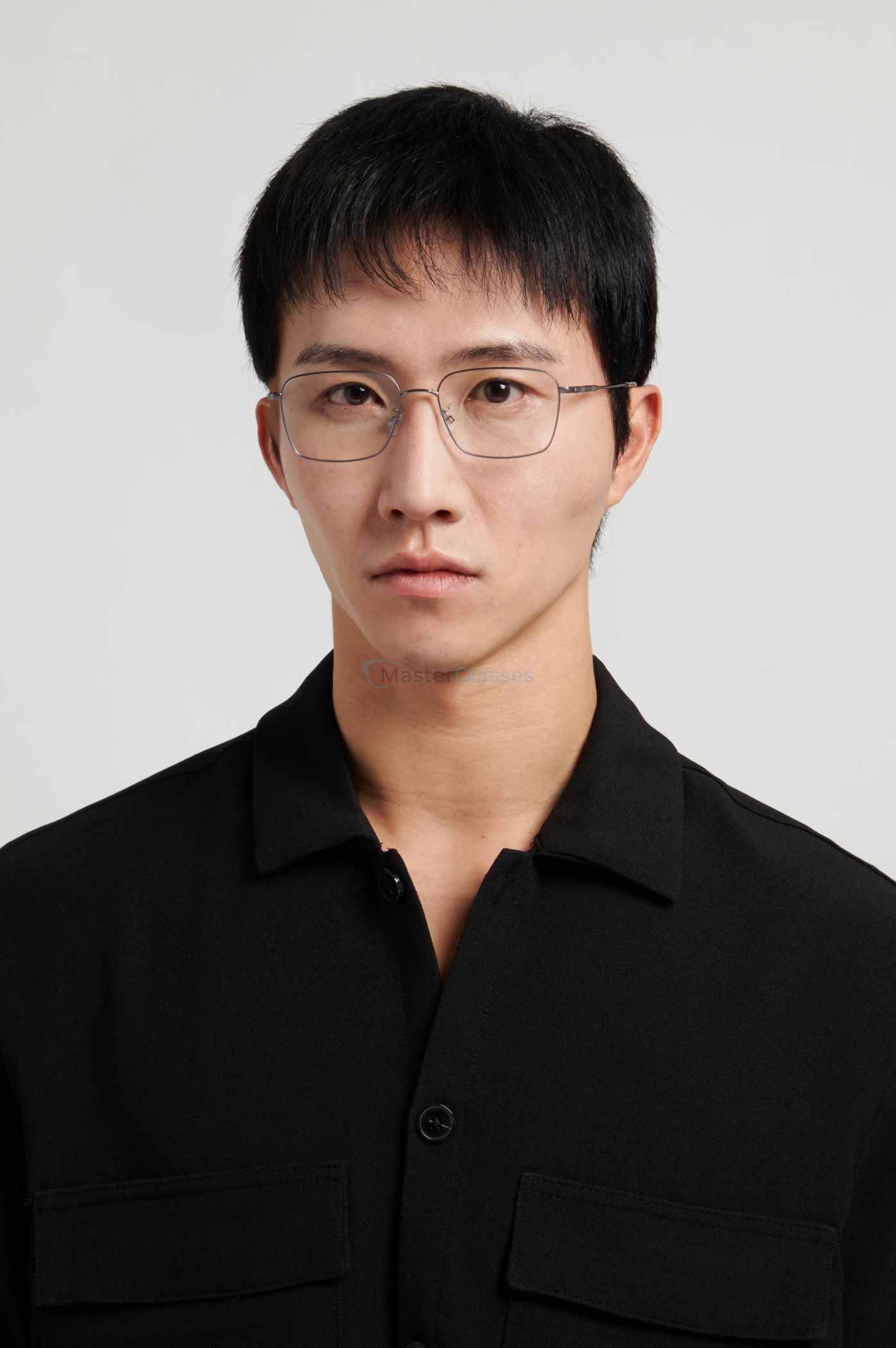 ������ HUGO BOSS 1927/F R80 Matte Dark Ruthenium