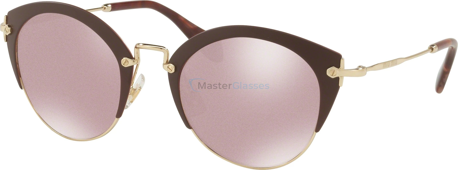 �������������� ���� MIU MIU MU 53RS TEP100 Matte Brown/pale Gold