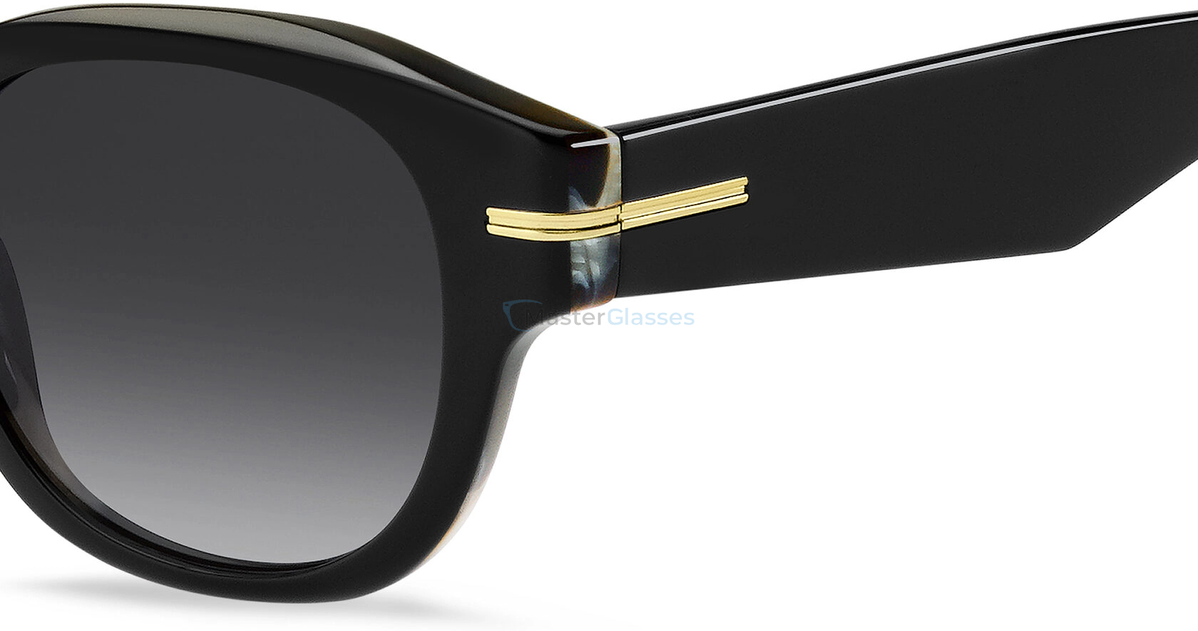 �������������� ���� HUGO BOSS 1717/S QF6 Black Striped White