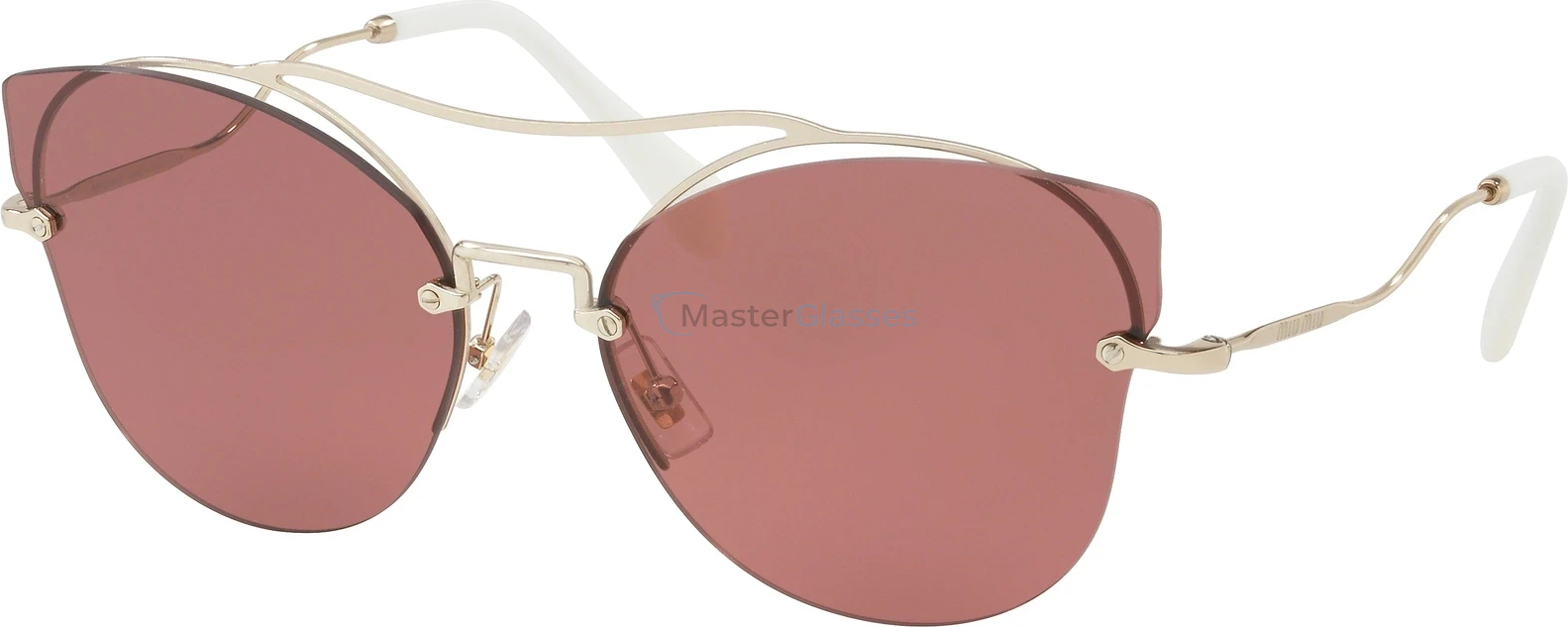 Солнцезащитные очки MIU MIU Core Collection MU 52SS ZVN0A0 Pale Gold