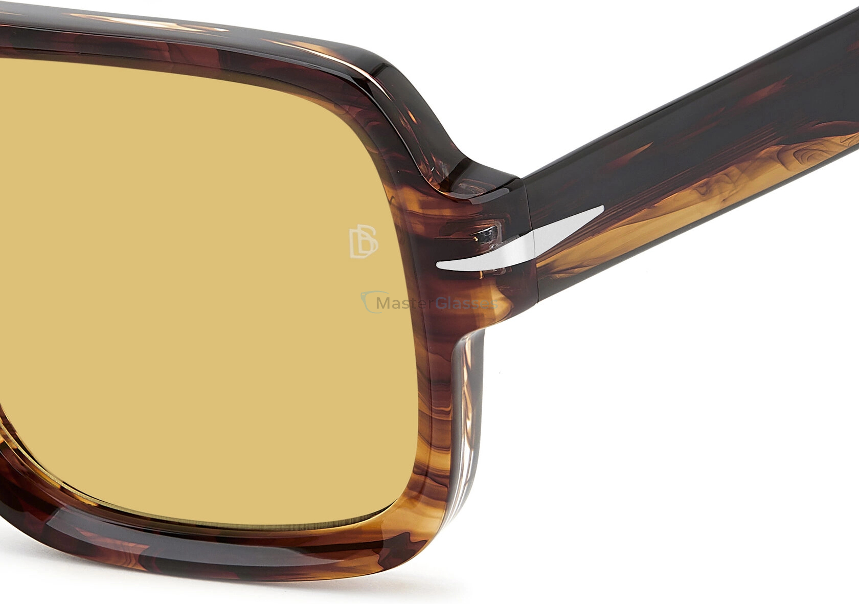 �������������� ���� DAVID BECKHAM DB 7151/S EX4 Brown Horn