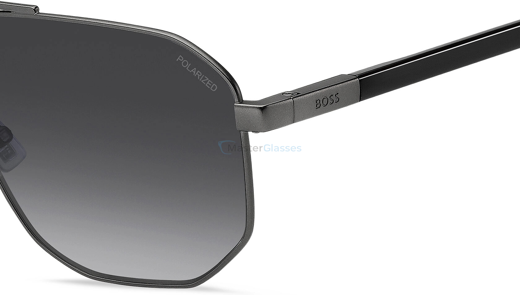 �������������� ���� HUGO BOSS 1832/S R80 Matte Dark Ruthenium