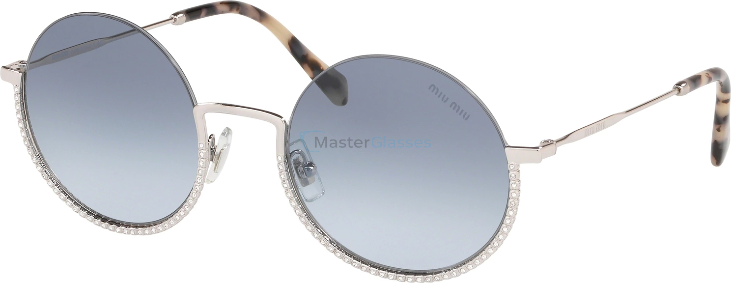 Солнцезащитные очки MIU MIU CORE COLLECTION MU 69US 1BC4R2 Silver