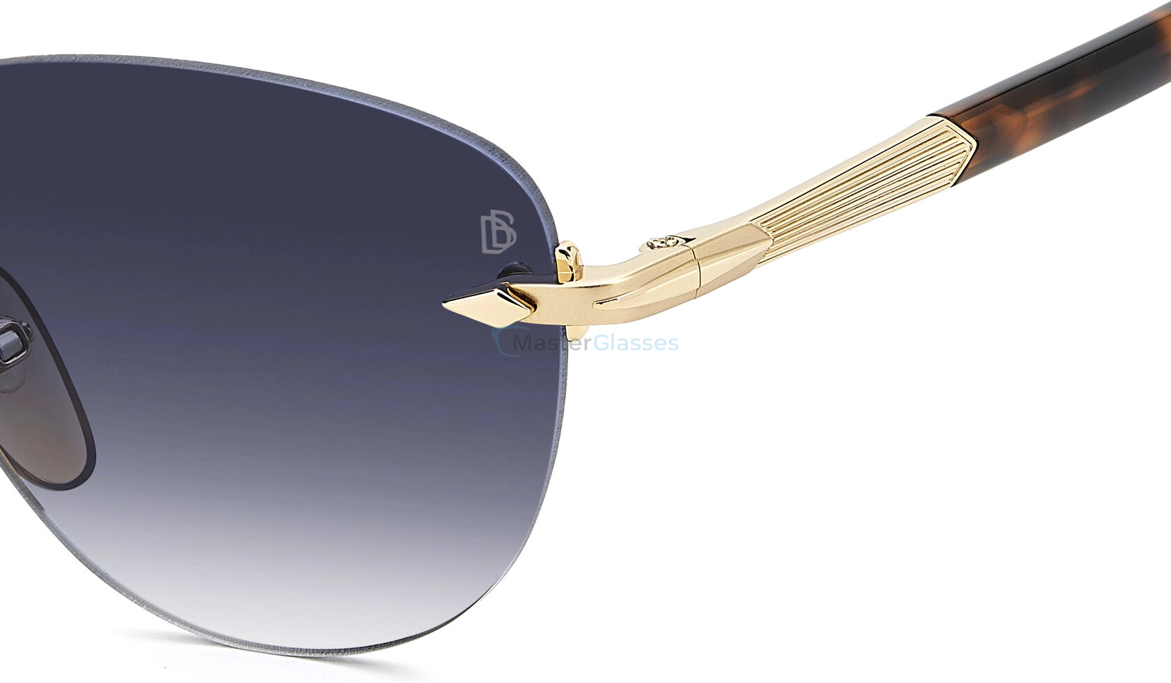 �������������� ���� DAVID BECKHAM DB 1224/S 0NR Gold Brown Havana