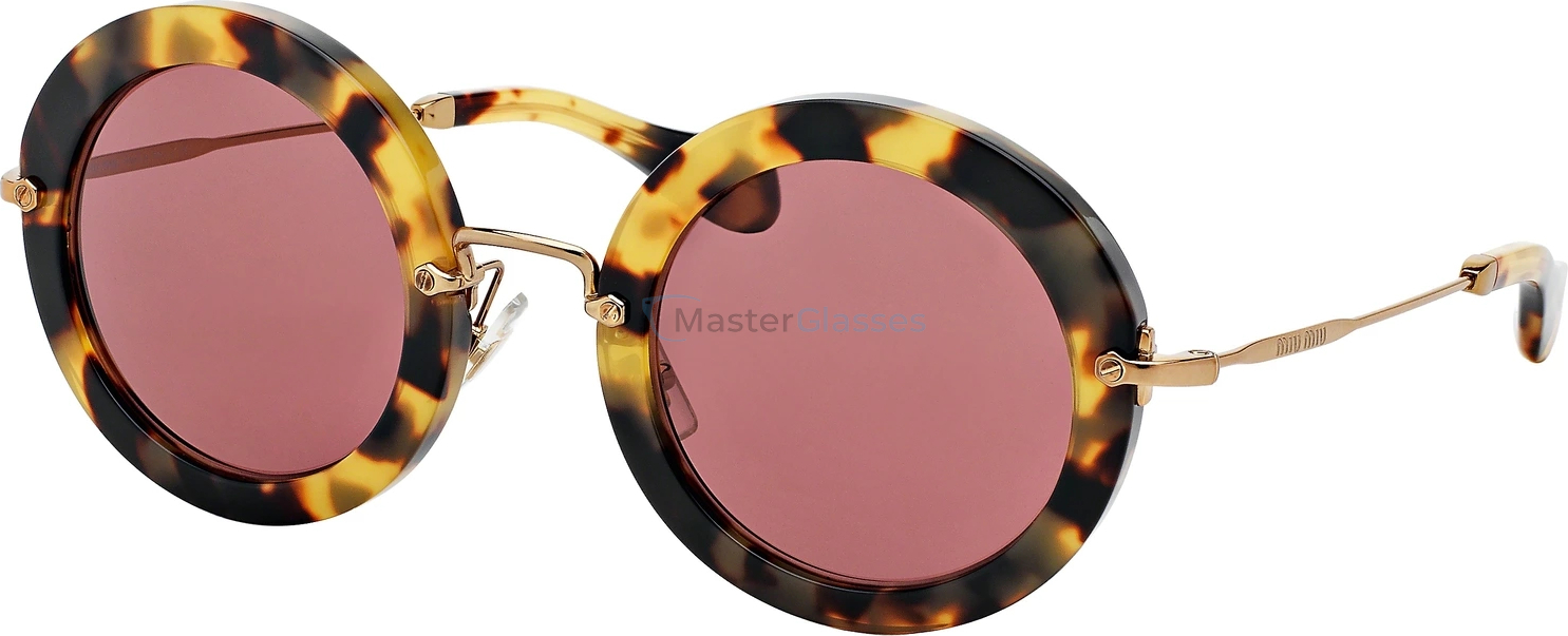 Солнцезащитные очки MIU MIU Special Project MU 13NS 7S00A0 Yellow Havana