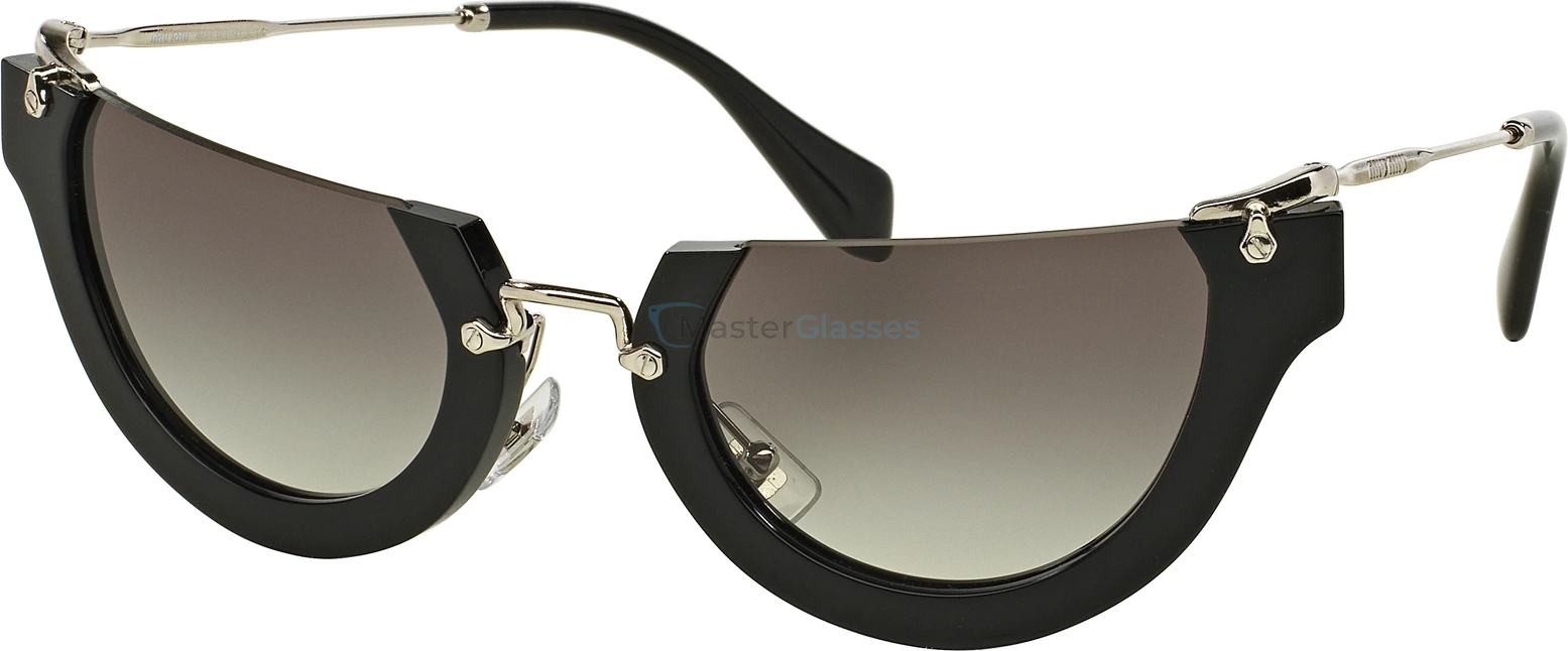   MIU MIU Rasoir MU 11QS 1AB0A7 Black