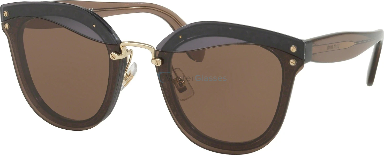 �������������� ���� MIU MIU Core Collection MU 03TS CMT9L1 Transparente Lilac/glitter