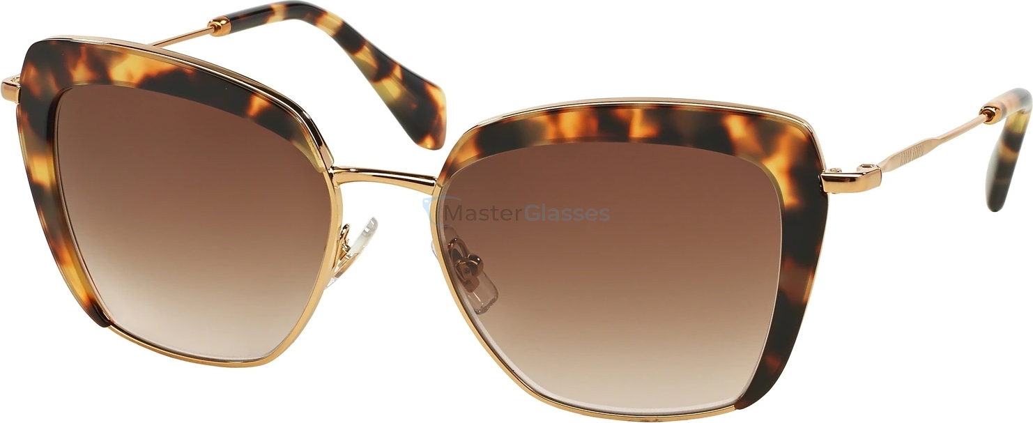 Солнцезащитные очки MIU MIU MU 52QS 7S00A6 Light Havana