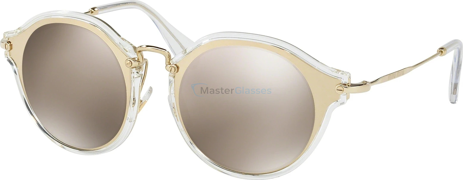 Солнцезащитные очки MIU MIU MU 51SS ZVN1C0 Pale Gold