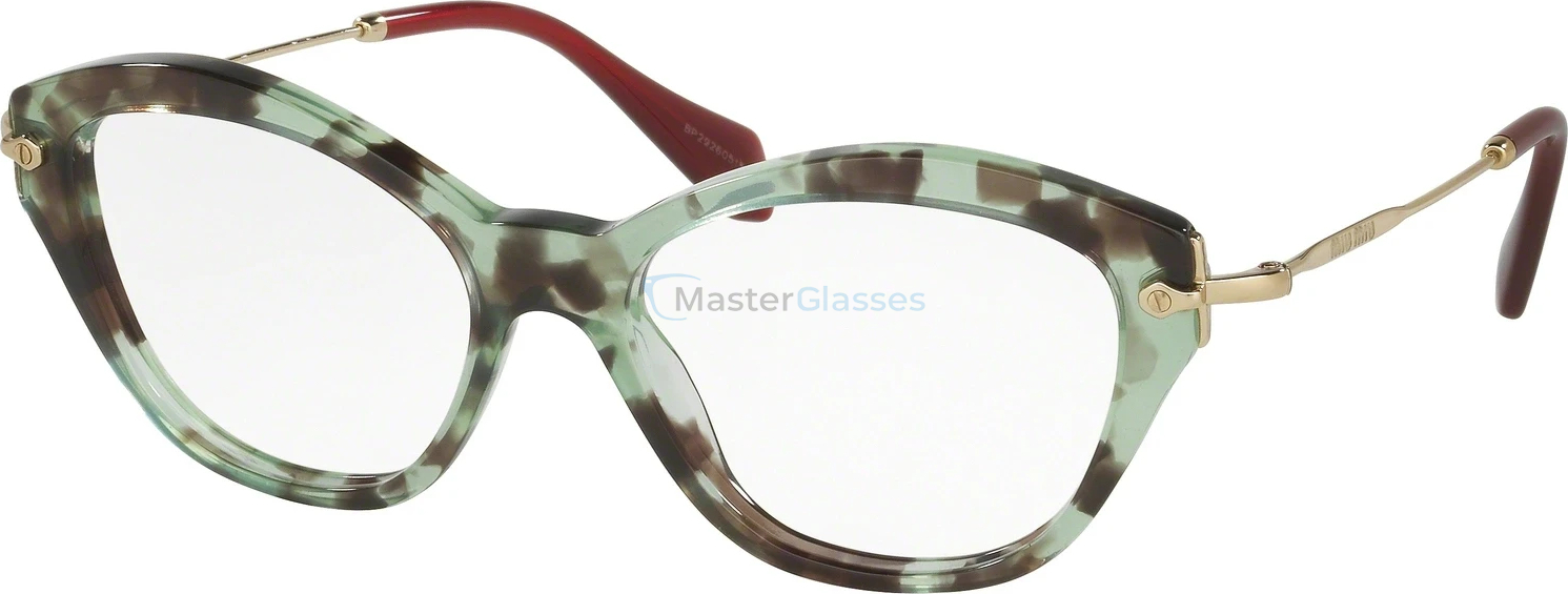 ������ MIU MIU Noir MU 02OV UAG1O1 Green Havana