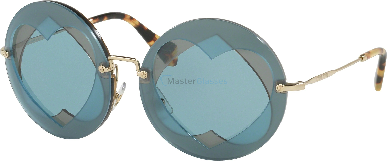 �������������� ���� MIU MIU MU 01SS VA06P2 Azure/hazelnut