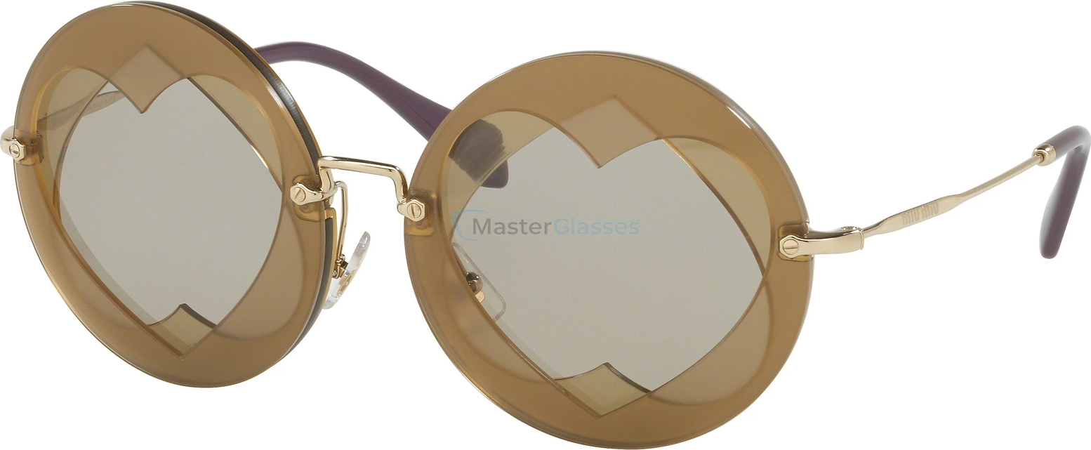 �������������� ���� MIU MIU MU 01SS VA25J2 Hazelnut/yellow