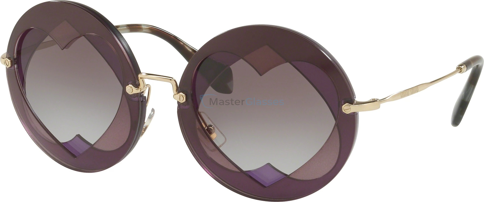 �������������� ���� MIU MIU MU 01SS BOL3E2 Plum/violet