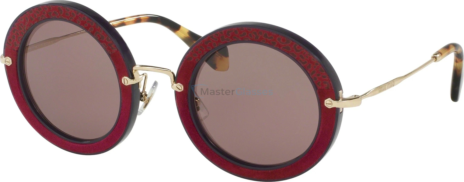 Солнцезащитные очки MIU MIU Core Collection MU 08RS U6A6X1 Dark Violet