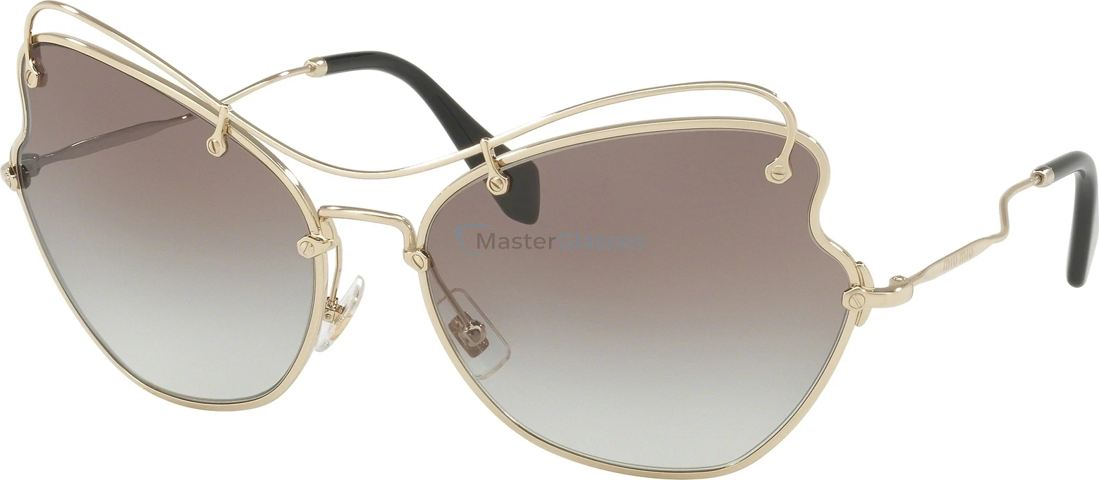 Солнцезащитные очки MIU MIU MU 56RS ZVN0A7 Pale Gold