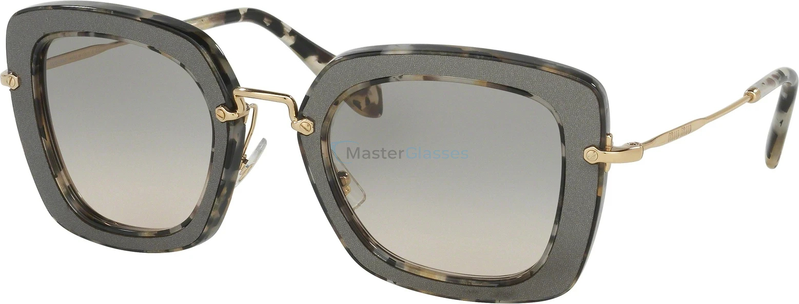 Солнцезащитные очки MIU MIU Special Project MU 07OS DHE3H2 Marble White Black