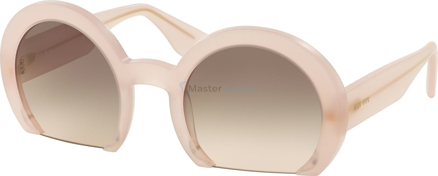 Солнцезащитные очки MIU MIU MU 07QS UAE4K0 Pink/sand Opal Orange