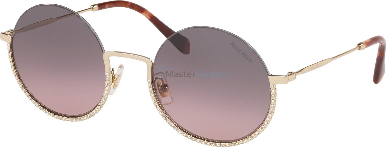 Солнцезащитные очки MIU MIU Core Collection MU 69US ZVN146 Pale Gold
