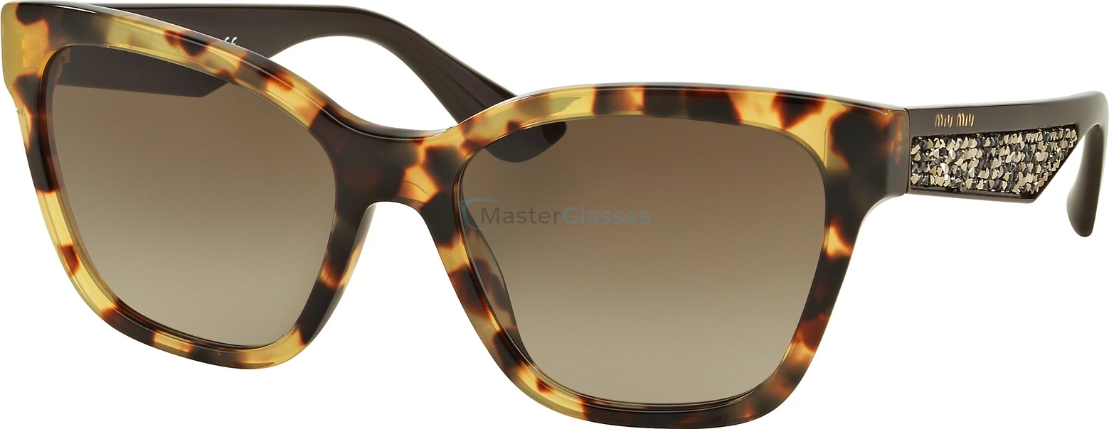 Солнцезащитные очки MIU MIU MU 06RS 7S01X1 Light Havana