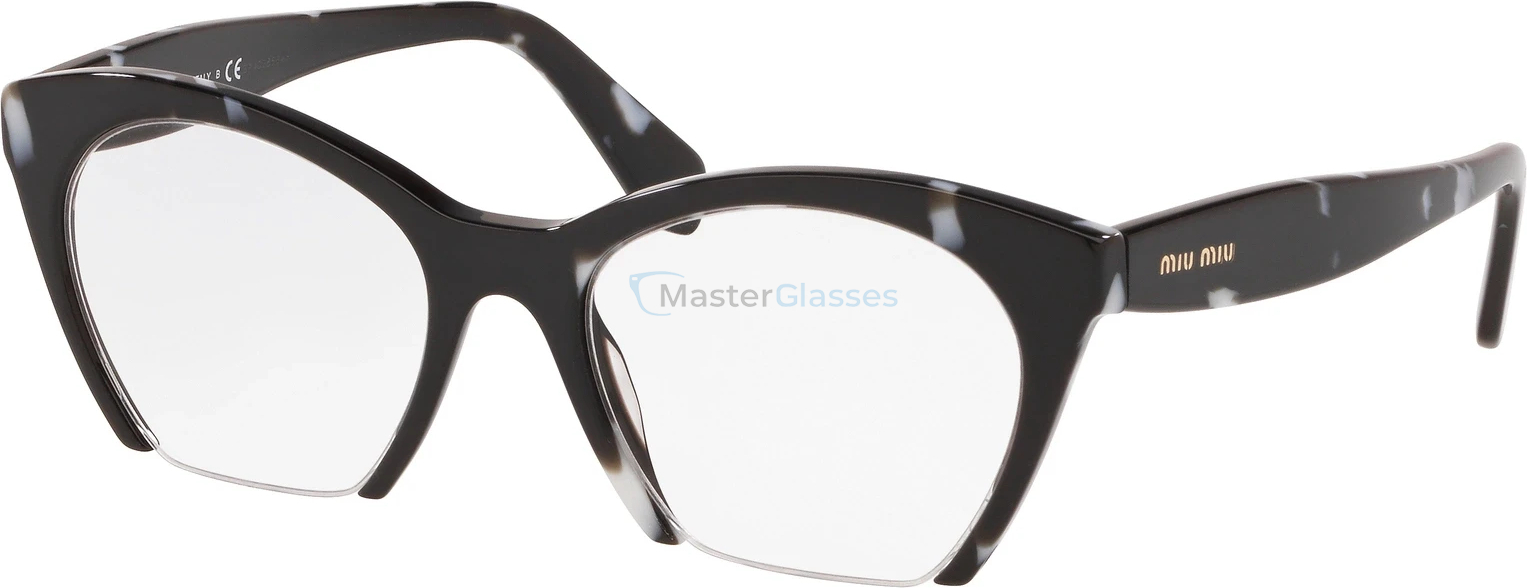 Оправа MIU MIU Core Collection MU 03QV PC71O1 Havana White Black