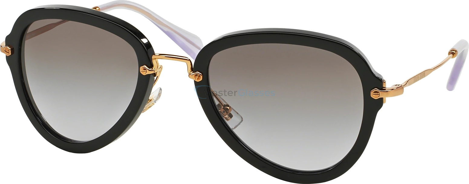 Солнцезащитные очки MIU MIU MU 03QS 1AB3H0 Black