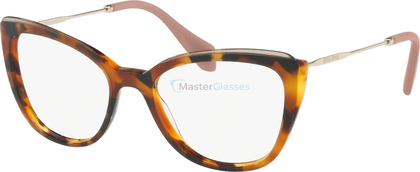 Оправа MIU MIU Core Collection MU 02QV VX81O1 Havana/top Transparent Brown