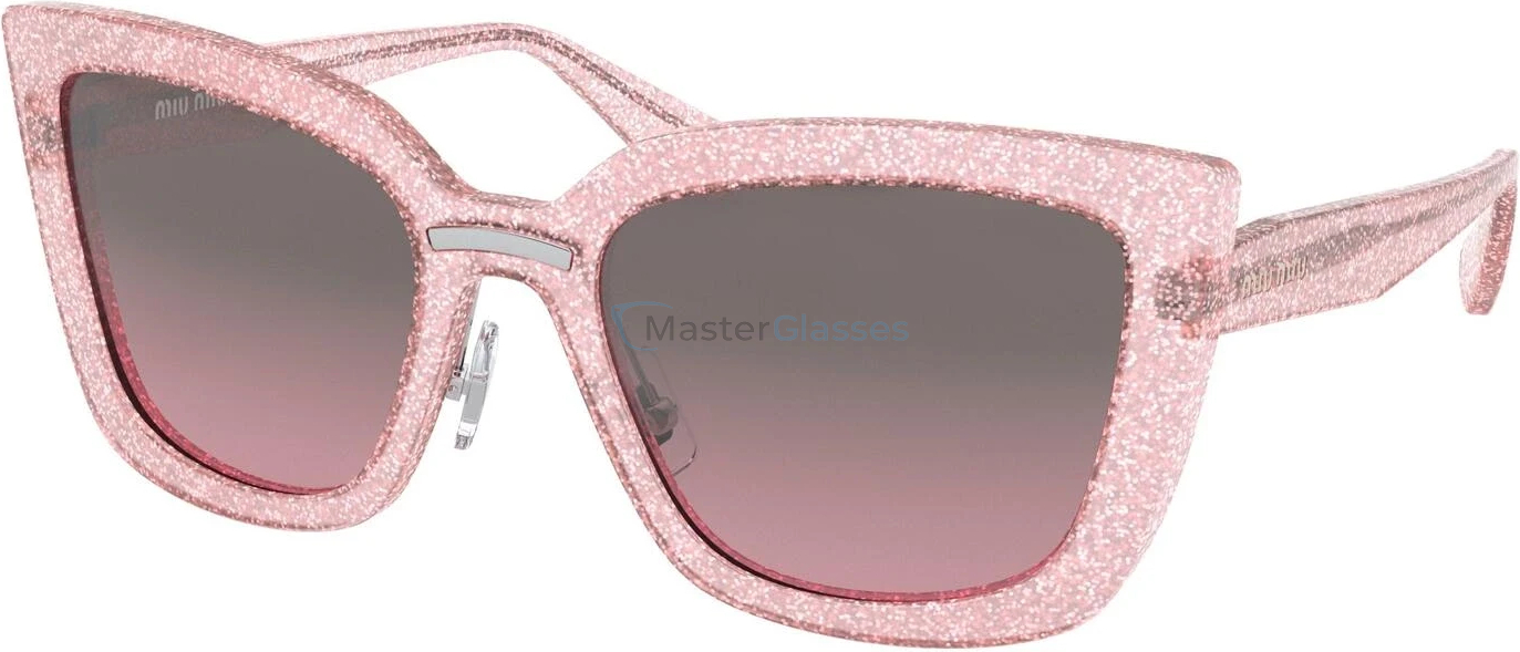 Солнцезащитные очки MIU MIU MU 03VS 1467L1 Glitter Pink