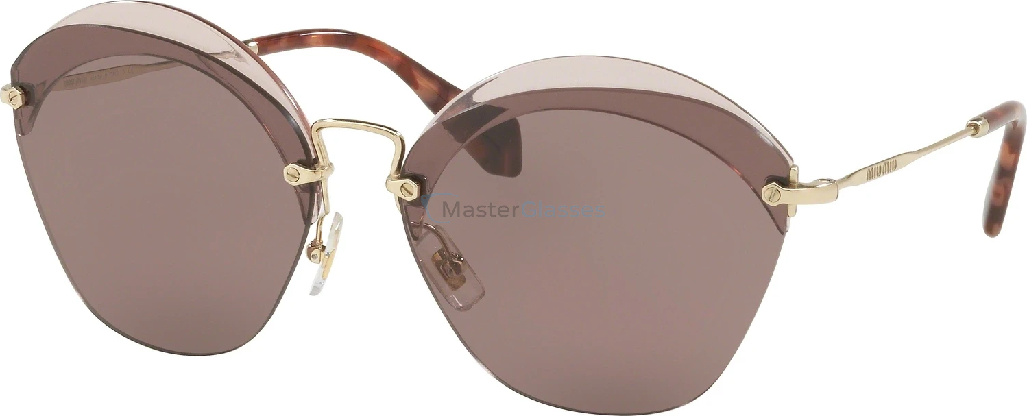 MIU MIU Core Collection MU 53SS VX36X1 Transparent Red