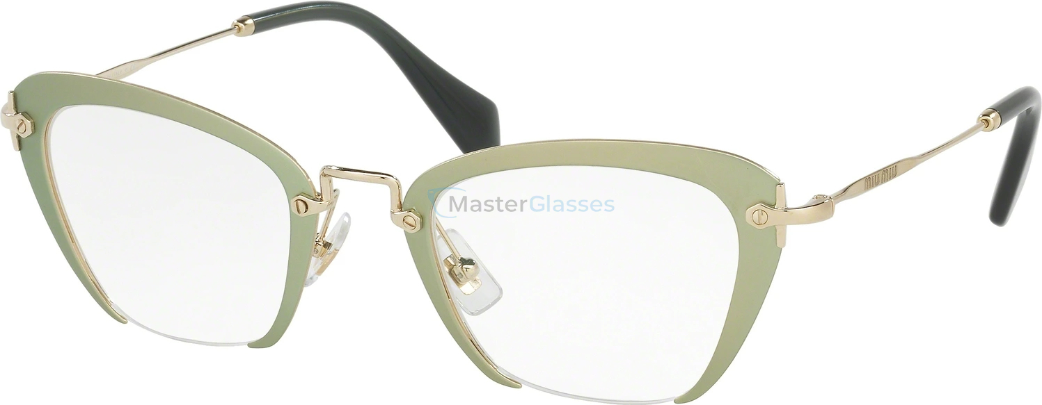 Оправа MIU MIU MU 54OV UF21O1 Metallized Opal Green