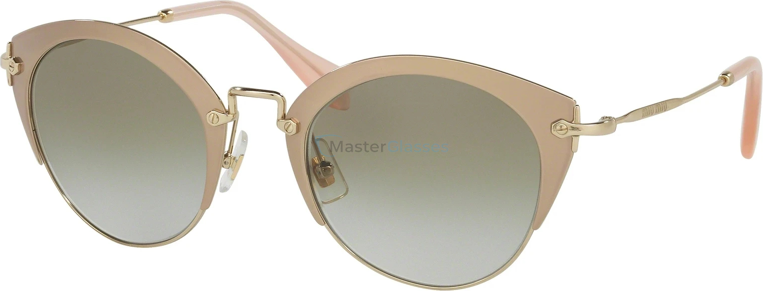 Солнцезащитные очки MIU MIU MU 53RS UFD3H2 Mirror Pink/pale Gold