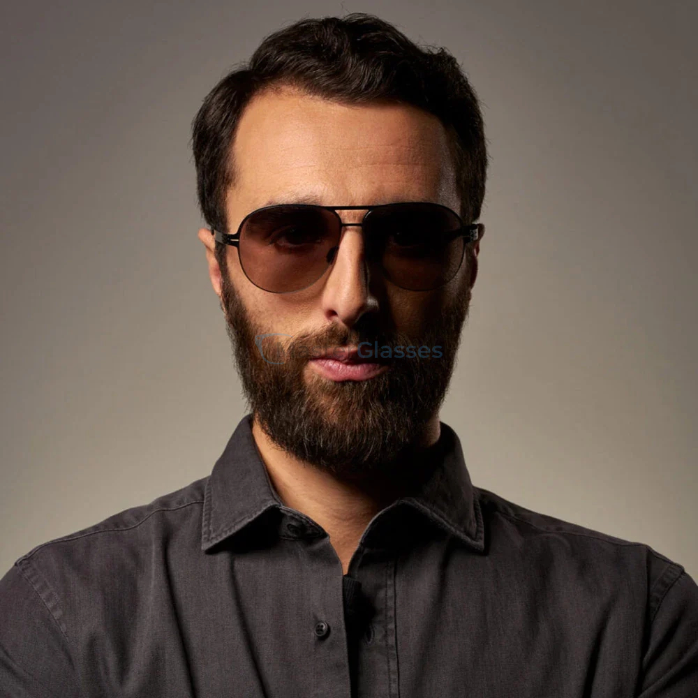 �������������� ���� ic! berlin IC GERRIT GUN-METAL BLACK 61