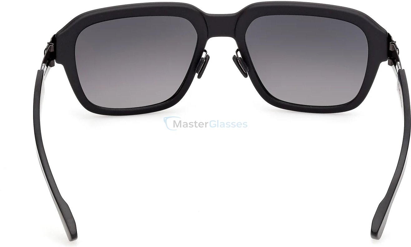 �������������� ���� ic! berlin IC Bogart Gun-Metal Black-Matt Black to Grey 55