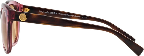 Солнцезащитные очки Michael kors Champagne Beach MK6019 3053R1 Rose Transparent Tortoise